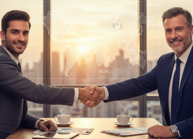 Businessmen Shaking Hands
